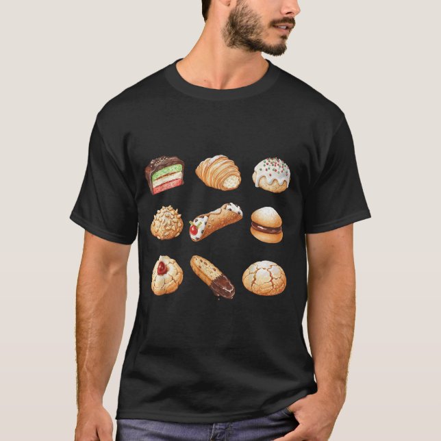 Italian Christmas Cookie Xmas Holiday Men Women Ki T-Shirt (Vorderseite)