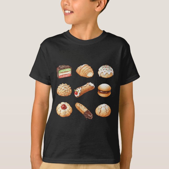 Italian Christmas Cookie Xmas Holiday Men Women Ki T-Shirt (Vorderseite)