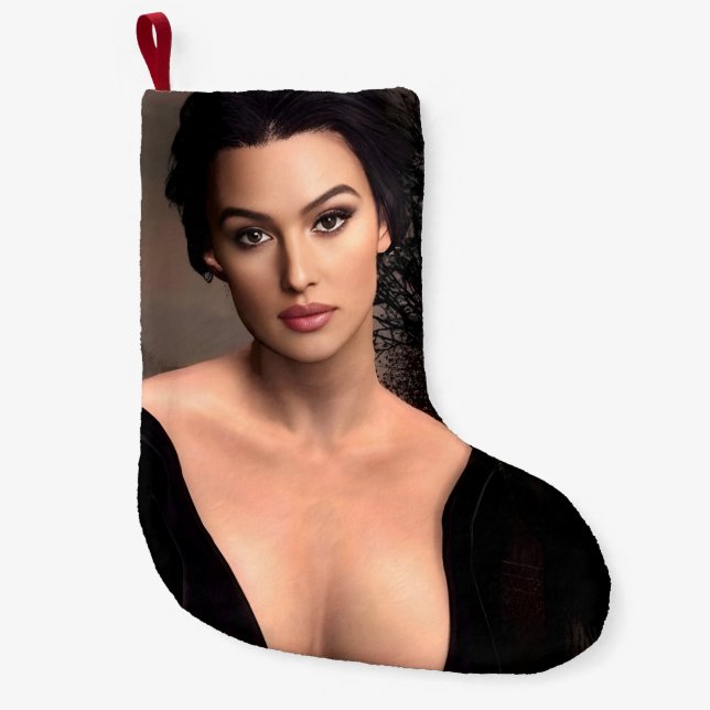 Italian Fall christmas stocking Kleiner Weihnachtsstrumpf (Vorderseite)