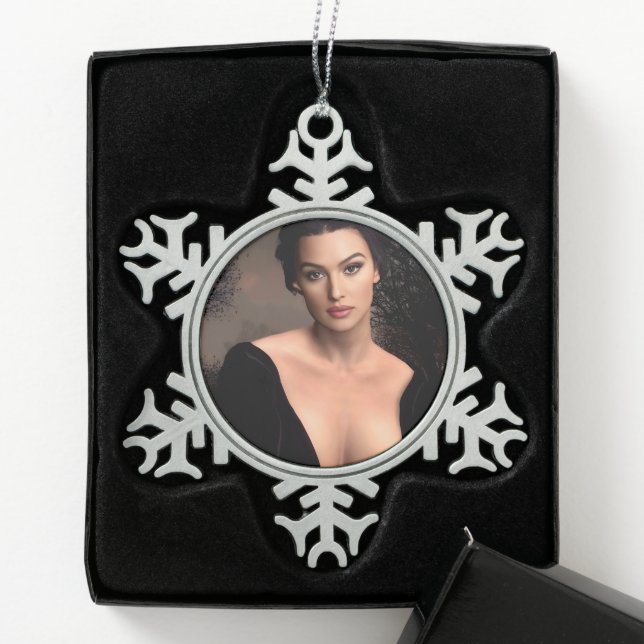 Italian Fall snowflake ornament (Box)