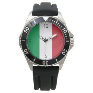 Italian Flag (Italy) Armbanduhr