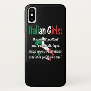 ITALIAN GIRLS FUNNY Case-Mate iPhone HÜLLE
