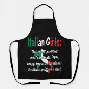 ITALIAN GIRLS FUNNY SCHÜRZE