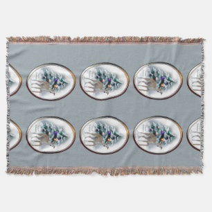 Italian Greyhound Christmas Decke