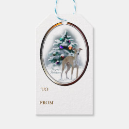 Italian Greyhound Christmas Geschenkanhänger