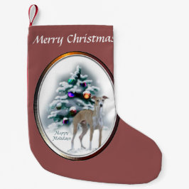Italian Greyhound Christmas Kleiner Weihnachtsstrumpf