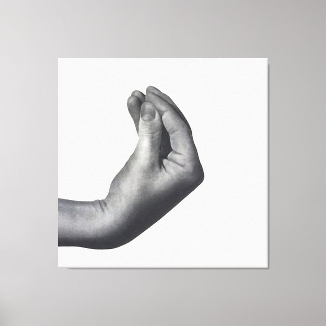 Italian Hand Leinwanddruck (Vorderseite)