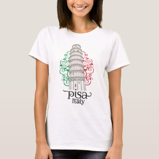 Italian Icon Leaning Tower of Pisa T-Shirt