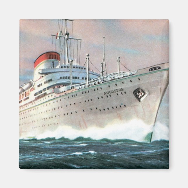 Italian Line's Augustus Magnet (Vorne)