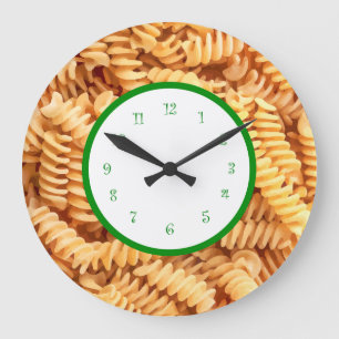 Italian Pasta Kitchen Wall Clocks Große Wanduhr