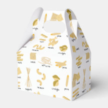 Italian Pasta Shapes & Names Pattern