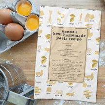 Italian Pasta Shapes & Names Recipe Nonna Keepsake