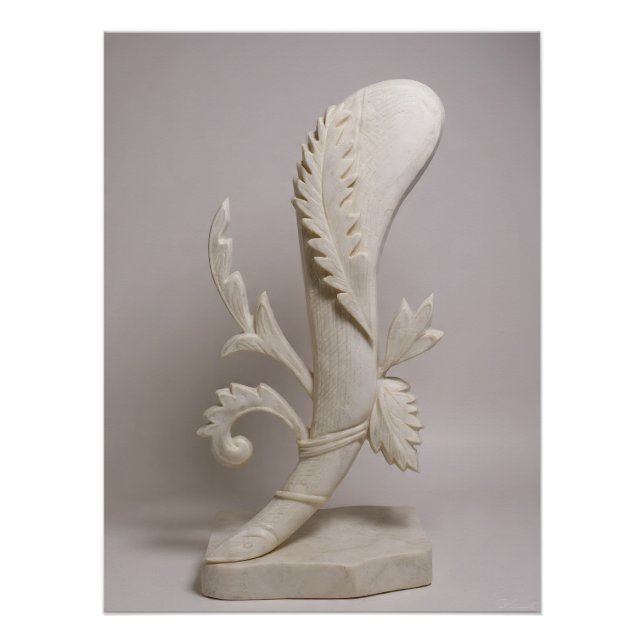 Italian Playing Cards - Ace of Clubs Poster (Vorderseite)