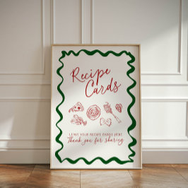 Italian Thats Amore Bridal Shower Recipe Cards Sockelschild