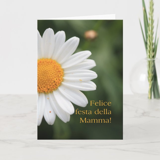 Italianischer Muttertag glücklich! Karte (Vorderseite)