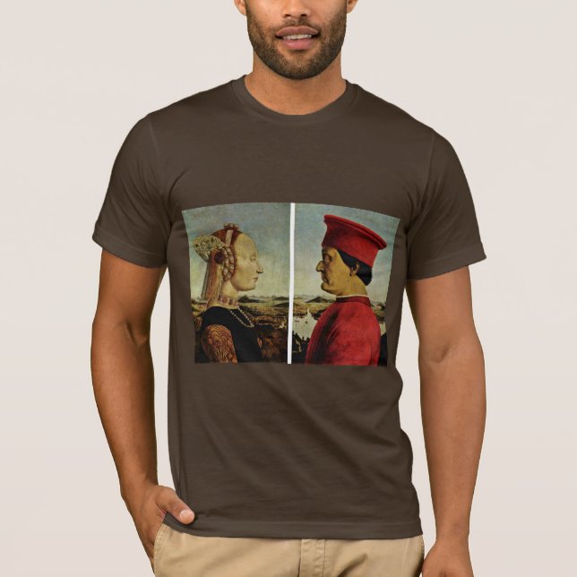 Italiano: Ritratto Di Federico da Montefeltro, T-Shirt (Vorderseite)