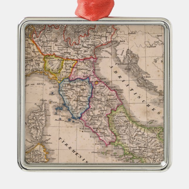 Italien 10 silbernes ornament (Vorne)