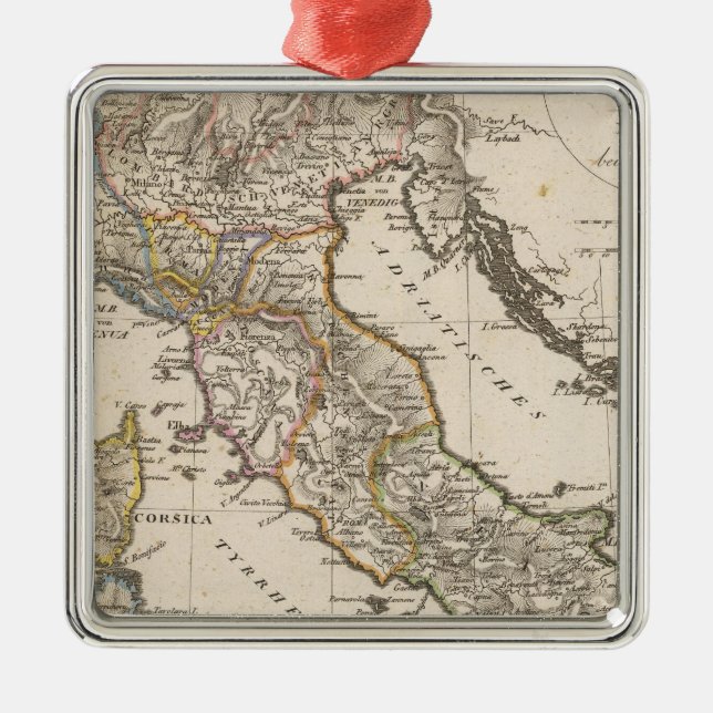 Italien 11 silbernes ornament (Vorne)