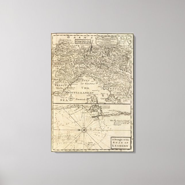 Italien 17 leinwanddruck (Vorderseite)