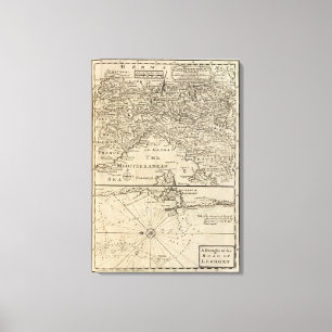 Italien 17 leinwanddruck