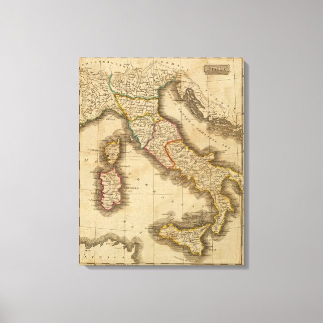 Italien 18 leinwanddruck (Vorderseite)