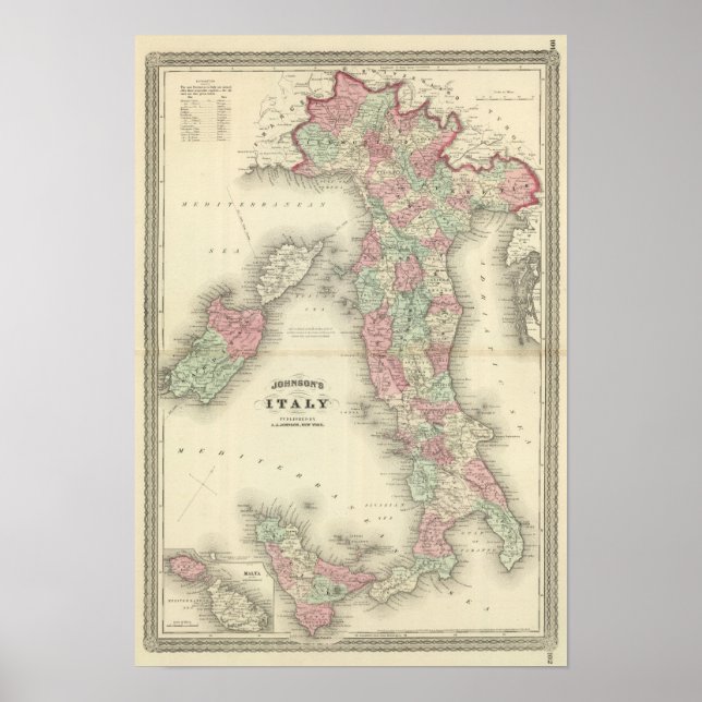 Italien 20 poster (Vorne)