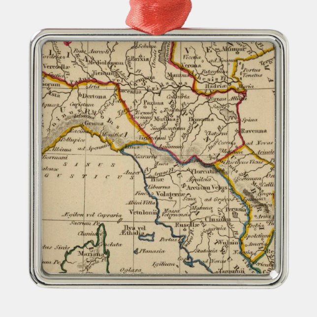 Italien 20 silbernes ornament (Vorne)