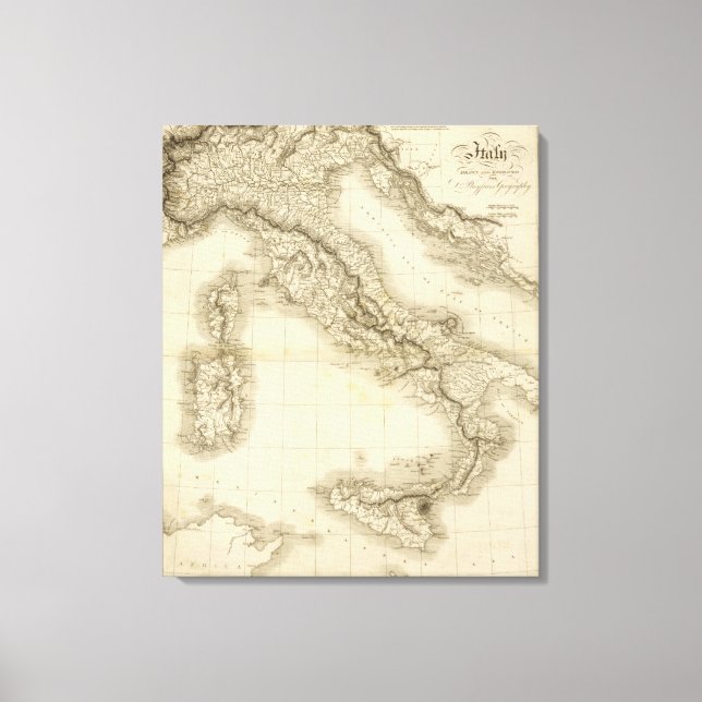 Italien 24 leinwanddruck (Vorderseite)