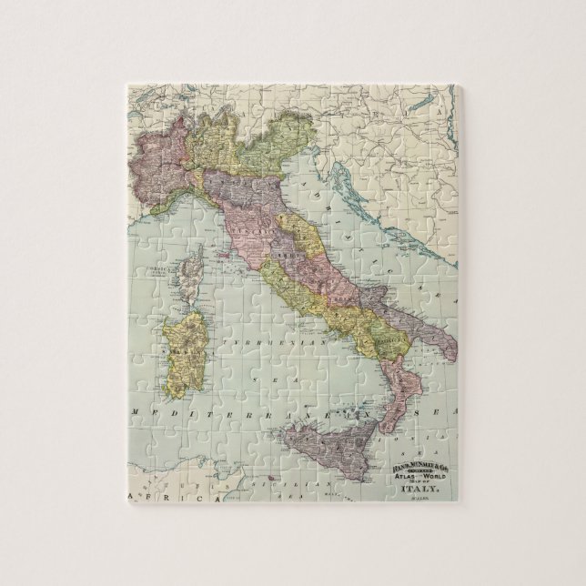 Italien 26 puzzle (Vertikal)