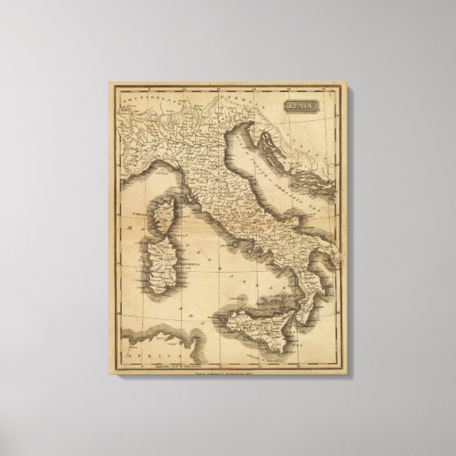 Italien 27 leinwanddruck (Vorderseite)