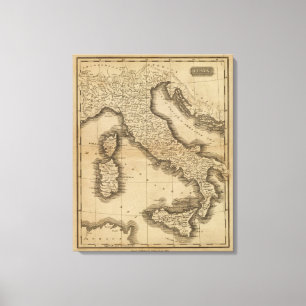 Italien 27 leinwanddruck