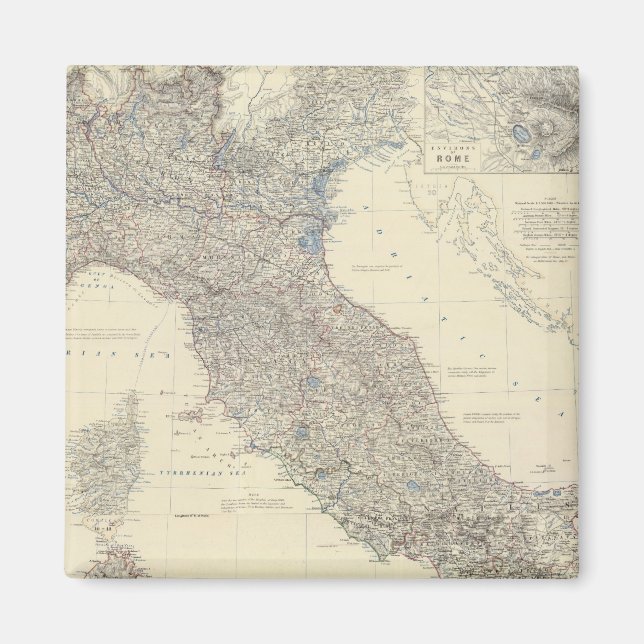 Italien 3 magnet (Vorne)