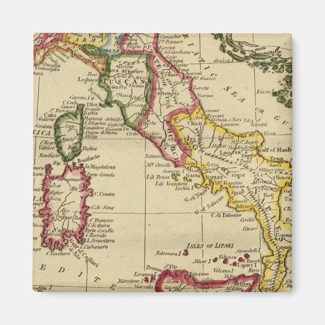 Italien 3 magnet (Vorne)