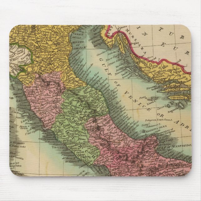 Italien 3 mousepad (Vorne)