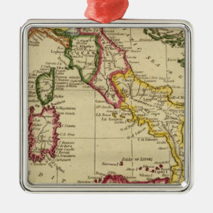 Italien 3 silbernes ornament