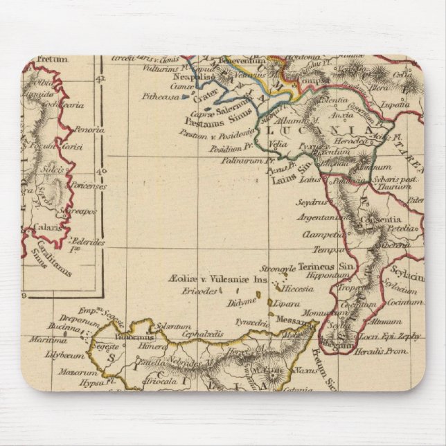 Italien 4 mousepad (Vorne)