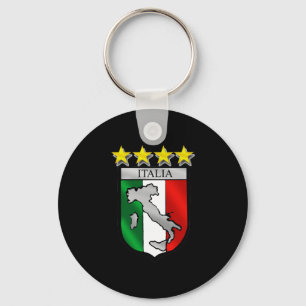 Italien 4 Sternweltmeister-Fußballgeschenke Schlüsselanhänger