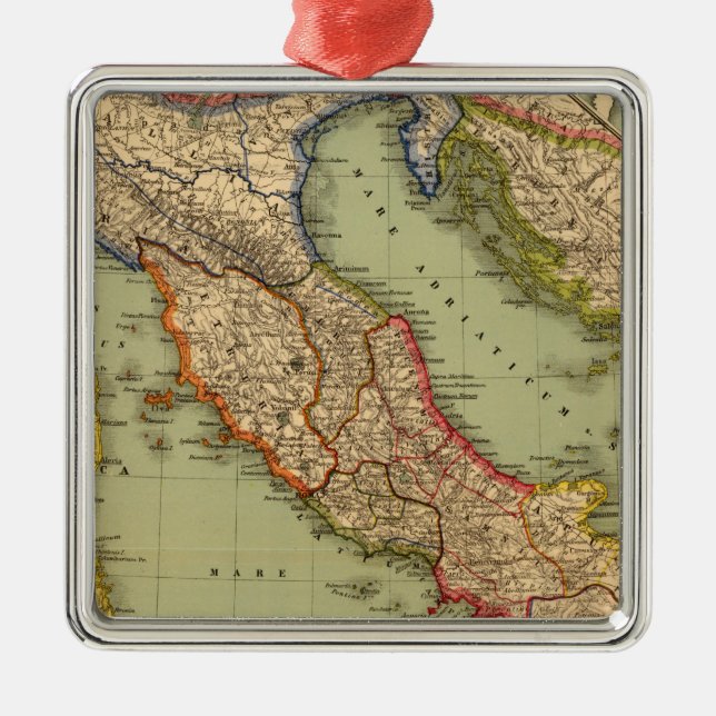 Italien 6 ornament aus metall (Vorne)
