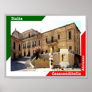 Italien - Abruzzen - Casacanditella - Poster