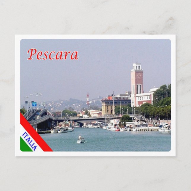 Italien - Abruzzen - Pescara - Postkarte (Vorderseite)