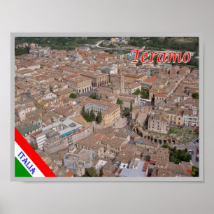 Italien - Abruzzen - Teramo - Poster