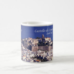 Italien - Äolische Inseln - Lipari - Schloss - Kaffeetasse