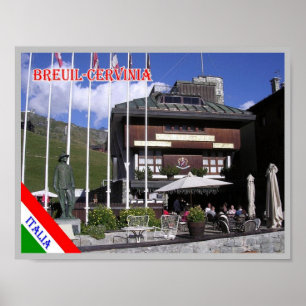 Italien - Aostatal - Breuil-Cervinia - Poster