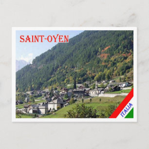 Italien - Aostatal - Saint-Oyen - Postkarte