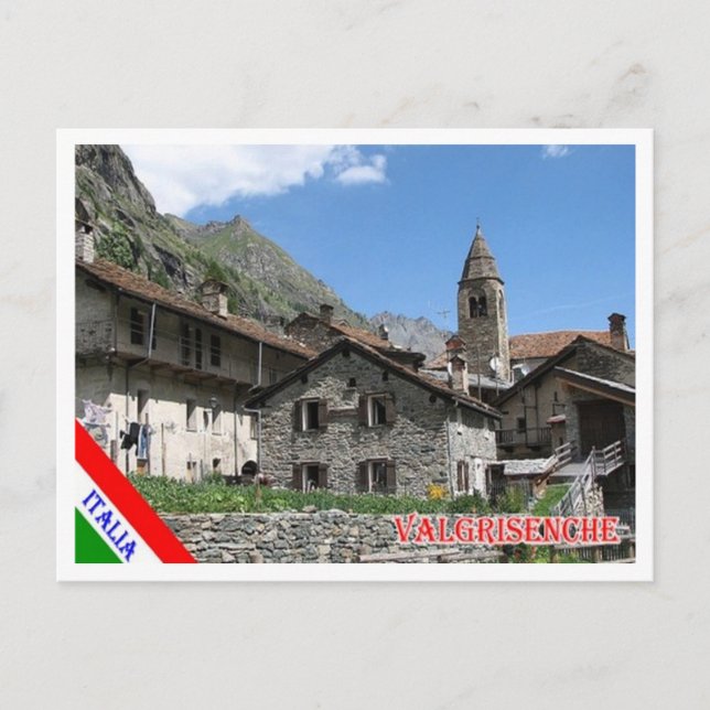 Italien - Aostatal - Valgrisenche - Postkarte (Vorderseite)