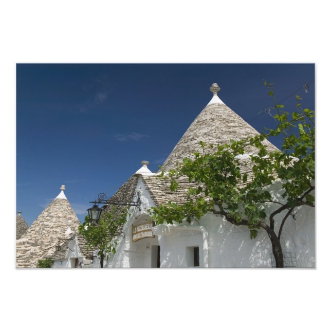 Italien, Apulien, Alberobello, Terra dei Trulli, 2 Fotodruck (Vorne)