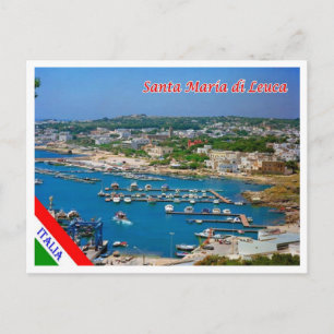 Italien - Apulien - Salento - Santa Maria di Leuca Postkarte