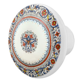 Italien Art Antico Deruta Style Kabinettschreiber Keramikknauf