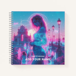 Italien | Ätherischer Vaporwave Retrowave, Benutze Notizbuch