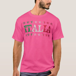 Italien Ausflug Italienische Flagge Italia Italian T-Shirt